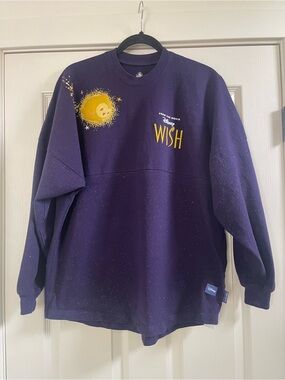 Disney Wish Movie I’m A Star Purple Glittery Spirit Jersey Size M